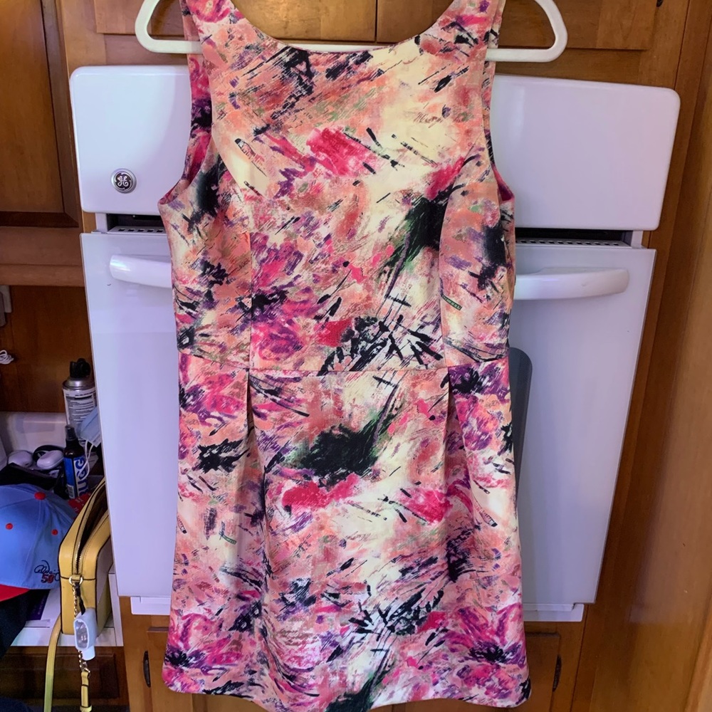 Zip back dress